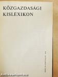 Közgazdasági Kislexikon