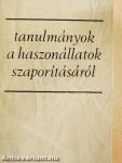 Tanulmányok a haszonállatok szaporításáról