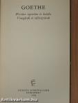 Goethe válogatott művei I-V.