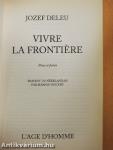 Vivre la frontiére