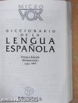 Micro Vox Diccionario de la Lengua Espanola