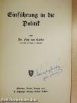 Einführung in die Politik (gótbetűs)