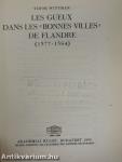 Les Gueux dans les «Bonnes Villes» de Flandre (1577-1584)
