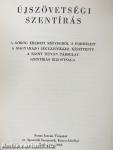 Újszövetségi Szentírás