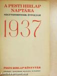 A Pesti Hirlap naptára 1937