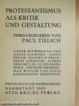 Protestantismus als Kritik und Gestaltung