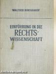 Einführung in die Rechtswissenschaft