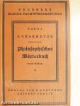 Philosophisches Wörterbuch (gótbetűs)
