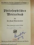 Philosophisches Wörterbuch (gótbetűs)
