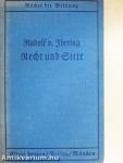 Recht und Sitte (gótbetűs)