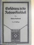 Einführung in die Rechtswissenschaft (gótbetűs)