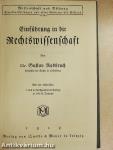 Einführung in die Rechtswissenschaft (gótbetűs)