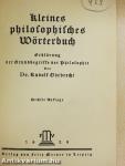 Kleines Philosophisches Wörterbuch (gótbetűs)