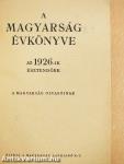 A Magyarság Évkönyve az 1926-ik esztendőre