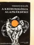A kriminológia alapkérdései
