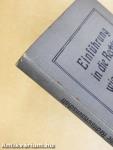 Einführung in die Rechtswissenschaft (gótbetűs)