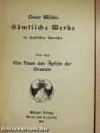Oscar Wildes Sämtliche Werke in deutscher Sprache 4. (gótbetűs)