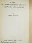 Sozial- und wirtschaftsgeschichte Europas im mittelalter