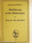 Einführung in die Philosophie (gótbetűs)