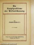 Die Hauptprobleme der Weltanschauung (gótbetűs)