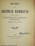 Oeuvres de Arthur Rimbaud