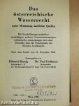 Das österreichische Wasserrecht