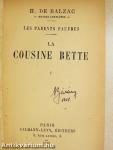 La Cousine Bette I-II.