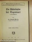 Die Philosophie der Gegenwart (gótbetűs)
