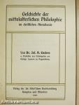 Geschichte der mittelalterlichen Philosophie im christlichen Abendlande (gótbetűs)