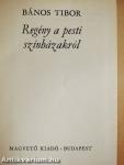 Regény a pesti színházakról