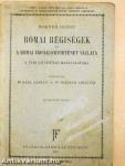 Római régiségek és a római irodalomtörténet vázlata