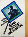 Híres politikai merényletek