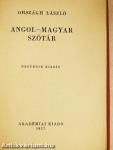 Angol-magyar szótár