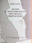 Adatok az '56-os forradalom Pest megyei történetéhez