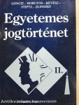 Egyetemes jogtörténet II.