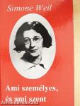 Ami személyes, és ami szent
