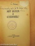 Mit egyen a gyermek?