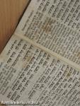 Gebete der Israeliten (gótbetűs) (rossz állapotú)