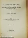 A magyarországi emlősök és azok külső rovarélősködőinek határozó táblái