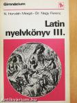 Latin nyelvkönyv III.