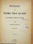Geschichte der poetischen Theorie und Kritik I-II. (gótbetűs)