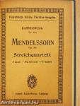 Quartett No. 6. F-moll