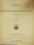 Briefmarken-katalog Zumstein - Europa 1970