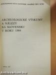 Archeologické vyskumy a nálezy na Slovensku v Roku 1986