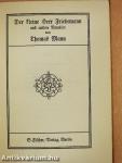 Der kleine Herr Friedemann und andere Novellen (gótbetűs)