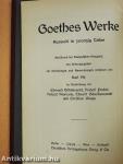 Goethes Werke 3-5. (gótbetűs) 