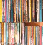 "60 kötet a Kozmosz Fantasztikus Könyvek sorozatból (nem teljes sorozat)"