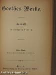 Goethes Werke 9-12. (gótbetűs)