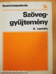 Irodalmi szöveggyűjtemény II.