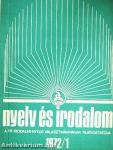 Nyelv és irodalom 1972/1.